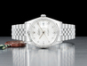 Rolex Datejust 36 Argento Jubilee 16234 Silver Lining Diamanti 